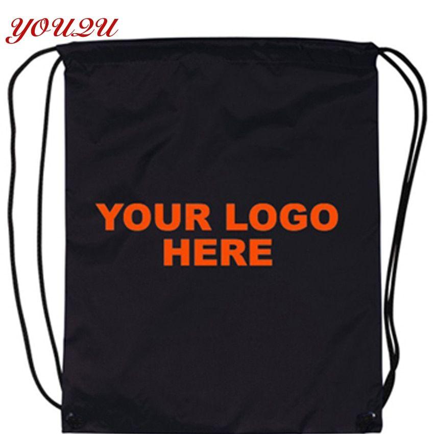 Drawstring Logo - US $432.0. Custom Drawstring Bag Logo Printing By Own Style In Drawstring Bags From Luggage & Bags On Aliexpress.com