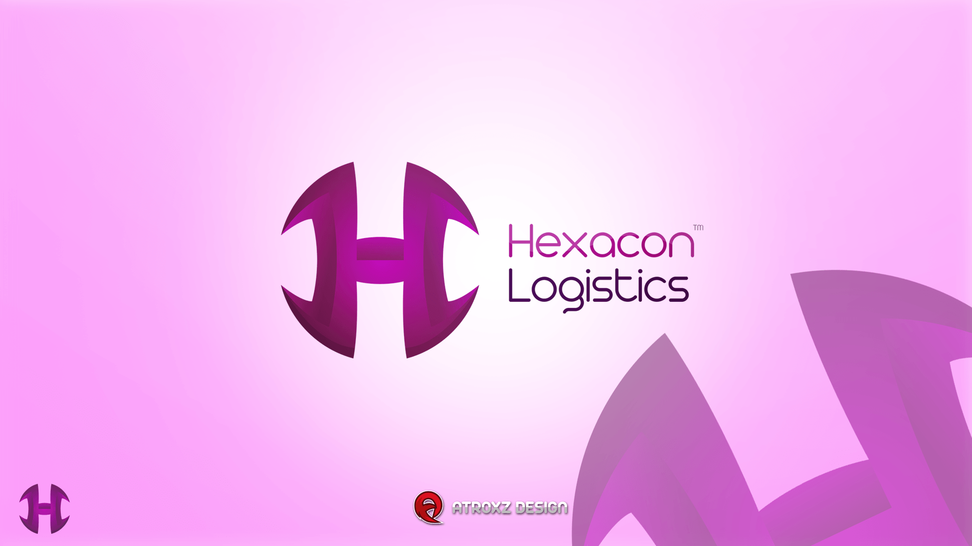 Hexacon Logo - Arms at Work Logo – Atroxz Design - Branding & Design