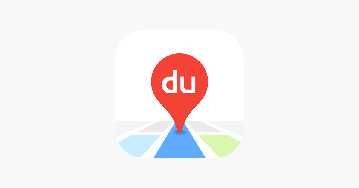 Baidu Map Logo - 百度地图-科技让出行更简单on the App Store