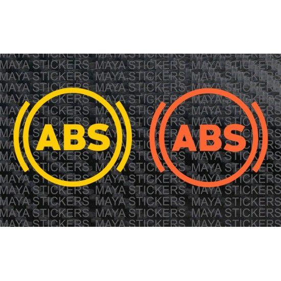 ABS Logo - ABS - Anti-lock Braking system logo decal stickers