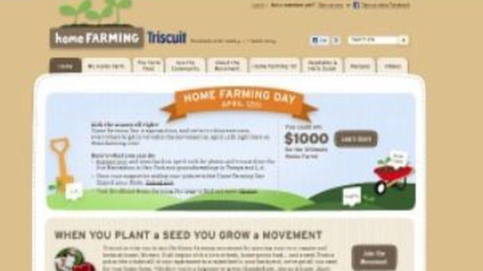 Triscuit Logo - Triscuit Plants Social Network for Home Farmers