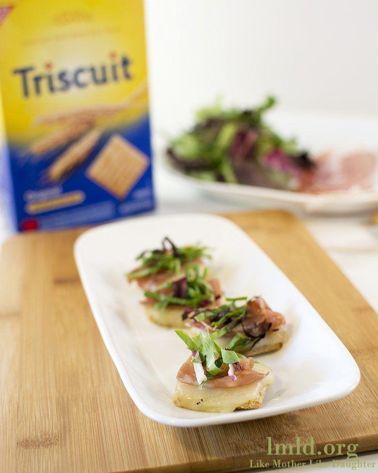 Triscuit Logo - Proscuitto & Mixed Greens Triscuit Cracker Mother Like Daughter