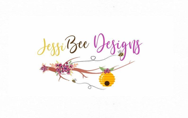 Honeycomb Logo - Beehive logo, Bee Logo design, Bees logo, Honeycomb logo, Bee Hive logo,  Bee logo design, Nature logo, Branch logo, Premade logo, Insect