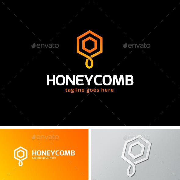 Honeycomb Logo - Honeycomb Logo Templates from GraphicRiver