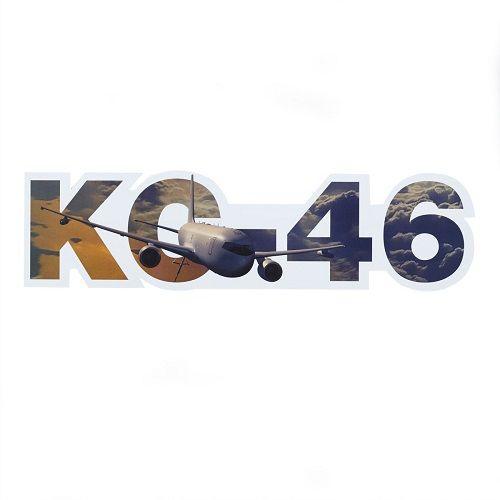 KC-46 Logo - Boeing 46 Die Cut Sticker (11x4)