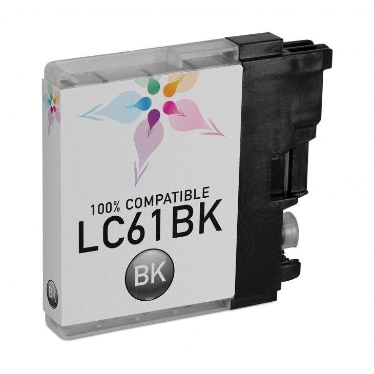 123Inkjets Logo - Compatible LC61Bk Black Ink for Brother