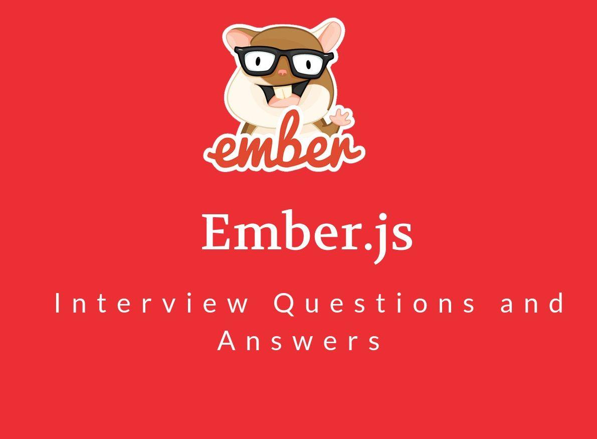 Ember.js Logo - 40+ Emberjs Interview Questions in 2019 - Online Interview Questions