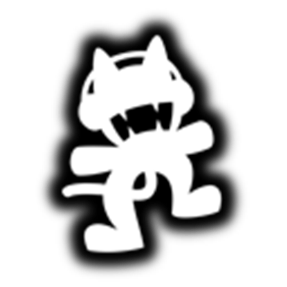 Monstercat Logo - Monstercat Logo (Black Glow) - Roblox