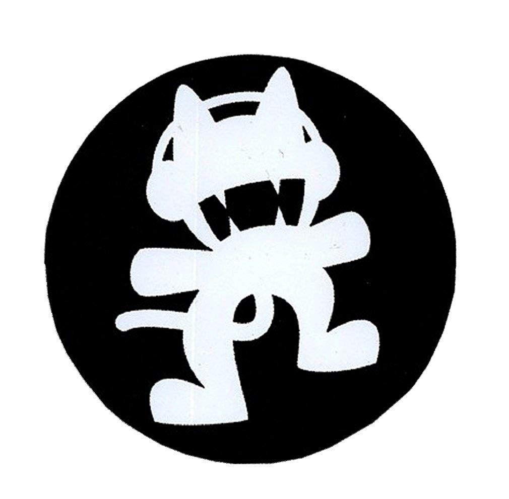 Monstercat Logo - Amazon.com: MONSTERCAT - Logo - Round Sticker - MONSTER CAT: Clothing