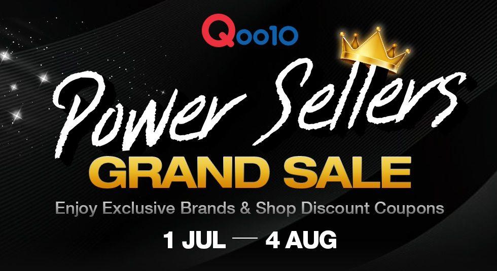 Qoo10 Logo - Qoo10 Power Seller Grand Sale
