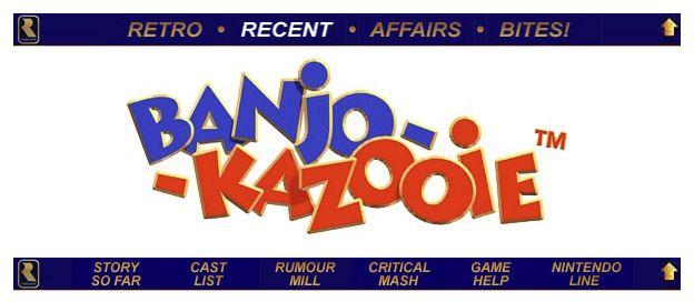 Banjo-Kazooie Logo - Rare 20 Years Of Banjo Kazooie