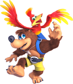 Banjo-Kazooie Logo - Banjo & Kazooie (SSBU) - SmashWiki, the Super Smash Bros. wiki