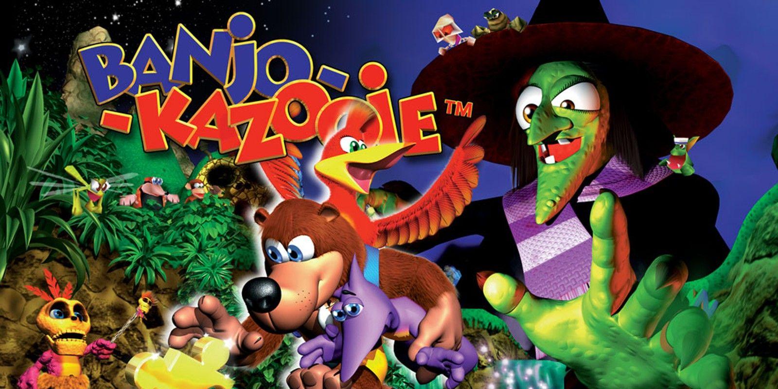 Banjo-Kazooie Logo - Banjo Kazooie