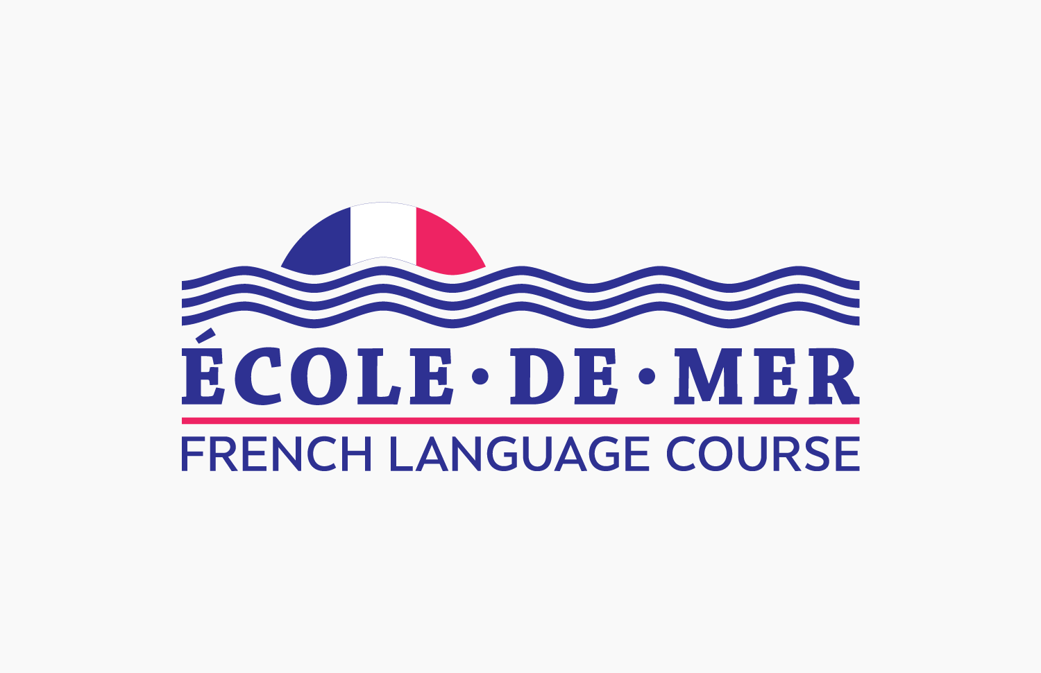 Mer Logo - Ecole De Mer Logo Design. Lidija The Designer