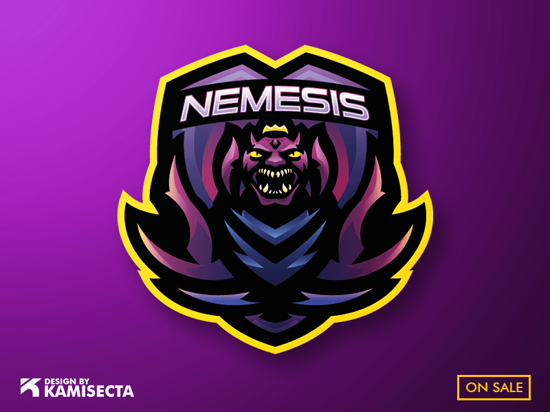 Nemesis Logo - Nemesis mascot logo by kamisecta on Dribbble