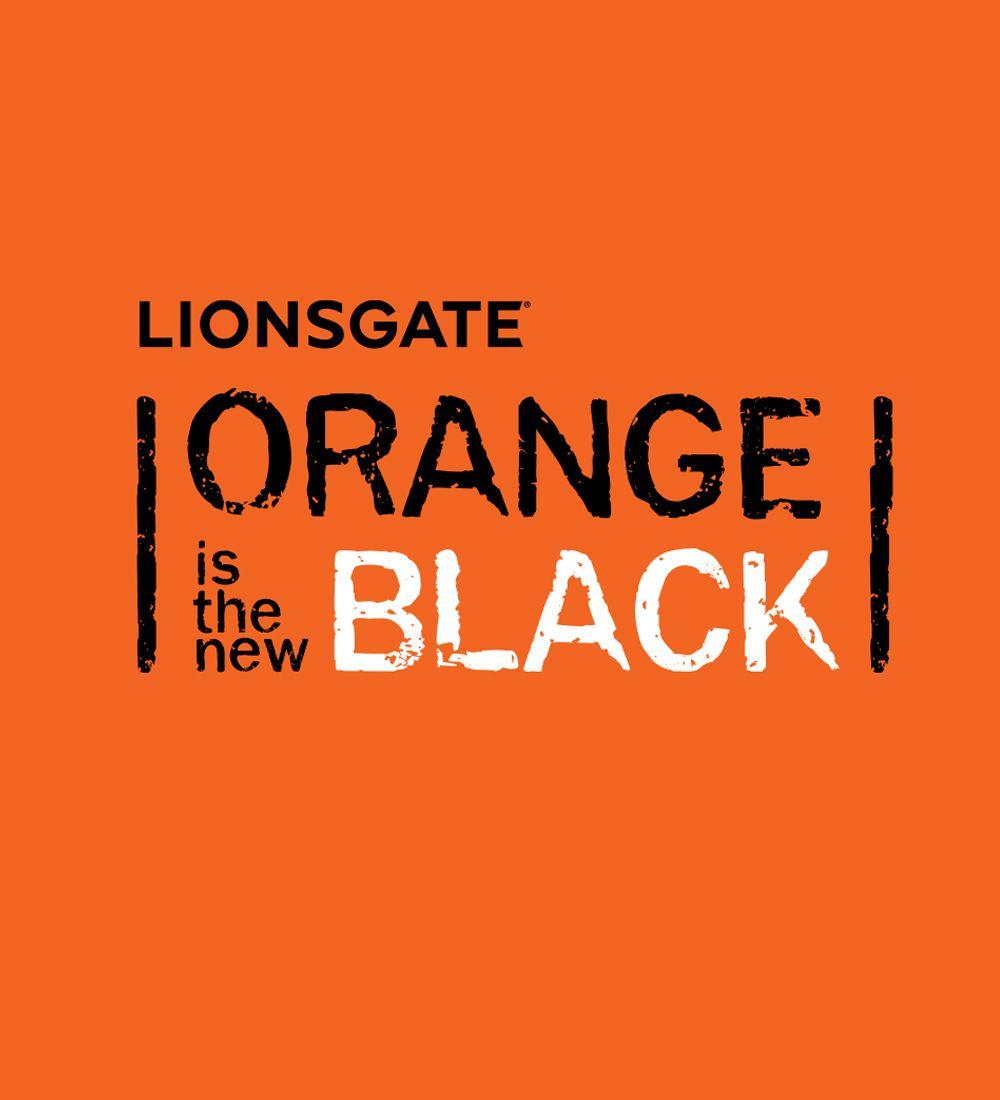 Black and Orange Logo - Orange Is The New Black