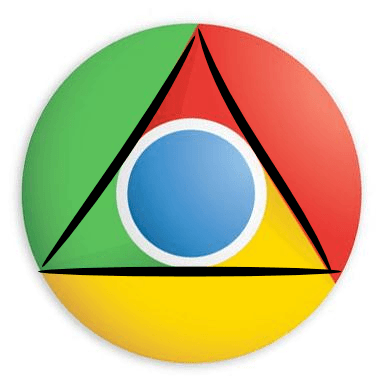 Chromo Logo - What is the Google Chrome logo supposed to be?