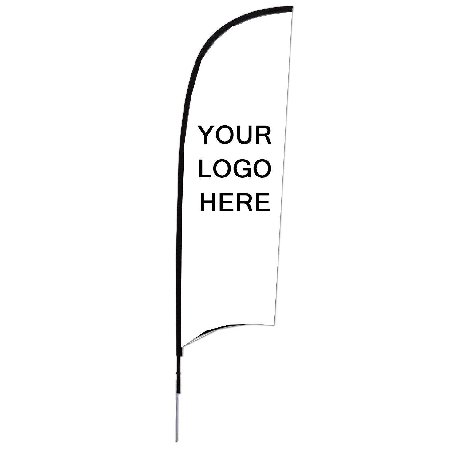 Bulk Logo - Amazon.com: 9' Razor Sail Sign Banners - PROMOTIONAL PRODUCT ...