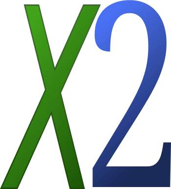 X2 Logo - don't code today what you can't debug tomorrow: introducing X2