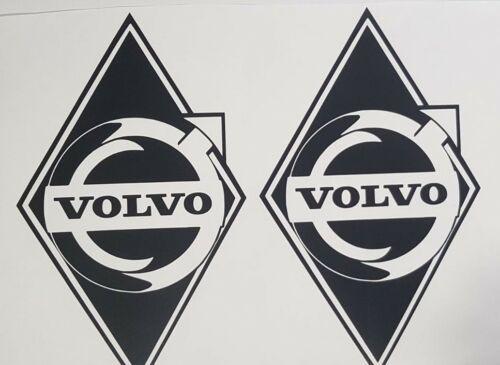 X2 Logo - VOLVO TRUCKS EMBLEM LOGO OLD SCHOOL DECAL X2 FH12 FH16 FM ...
