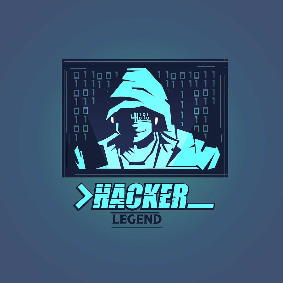 Hacker Logo - Hacker Logo - Vector by Angkritth