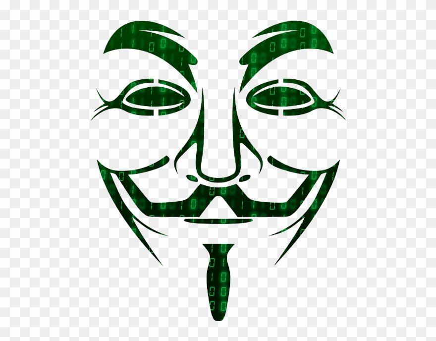 Hacker Logo - Hacker Png - V For Vendetta Mask Vector Clipart (#1037695) - PinClipart
