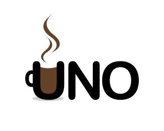Uno Logo - Uno coffee Designed