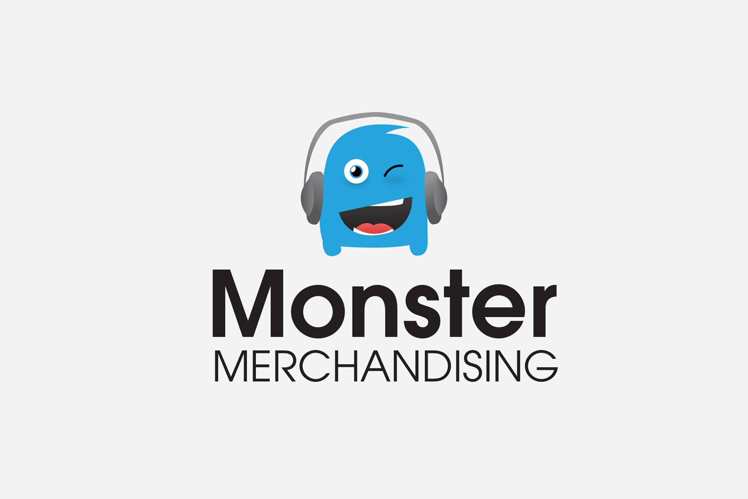 Merchandising Logo - Monster Merchandising, Brand Logo | Nugget Design