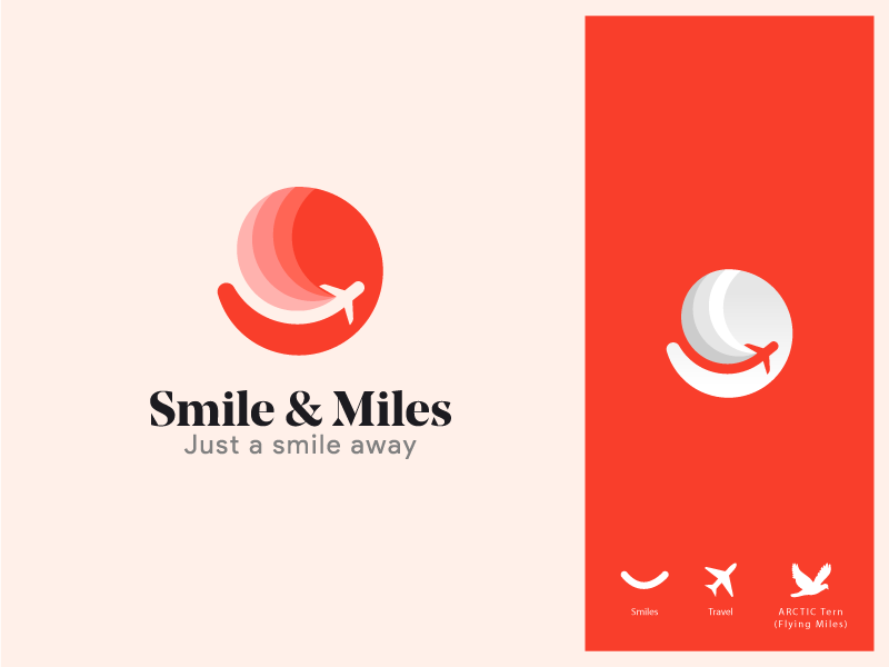 Miles Logo - Smile & Miles Logo by Figar Ali on Dribbble