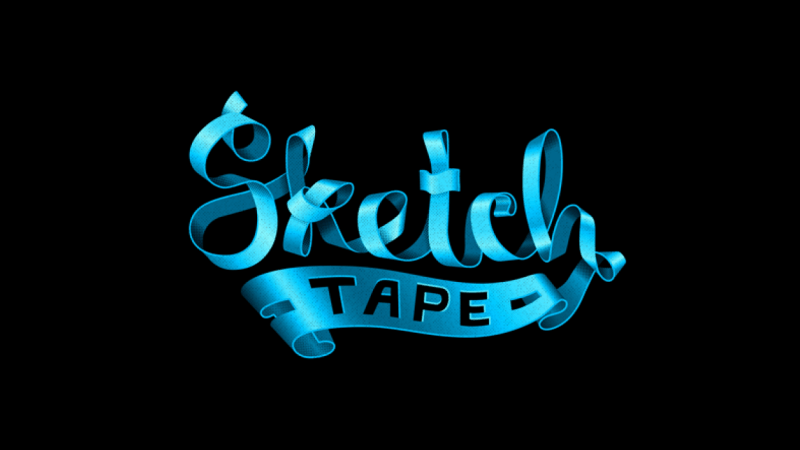 Tape Logo - Sketch Tape Logo | Skillshare Projects