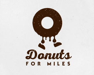 Miles Logo - Logopond, Brand & Identity Inspiration (Donuts For Miles)