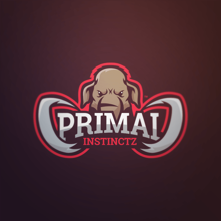 Primal Logo - Travis Howell - Primal - Mammoth Mascot Logo