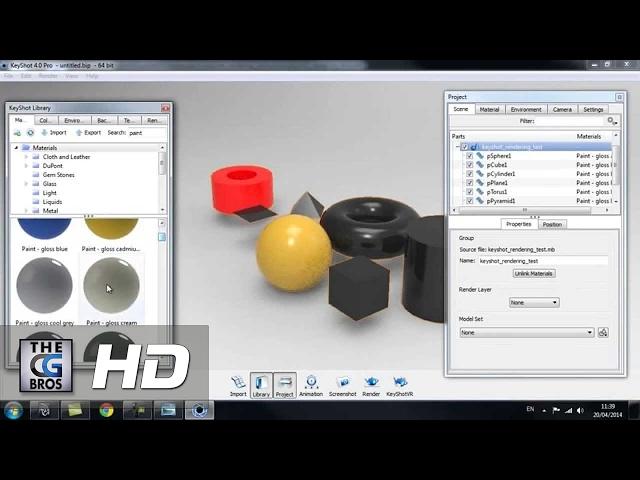 3DMotive Logo - CGI 3D Tutorial : “Rendering in Keyshot” – by 3dmotive