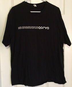 Qorvo Logo - Details about Vintage Black Qorvo Semiconductor Company Logo Tee T-Shirt -  Men's XL XLarge