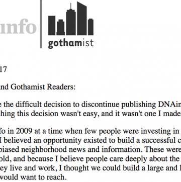 Gothamist Logo - After its untimely demise, remembering Gothamist's greatest hits | CSNY