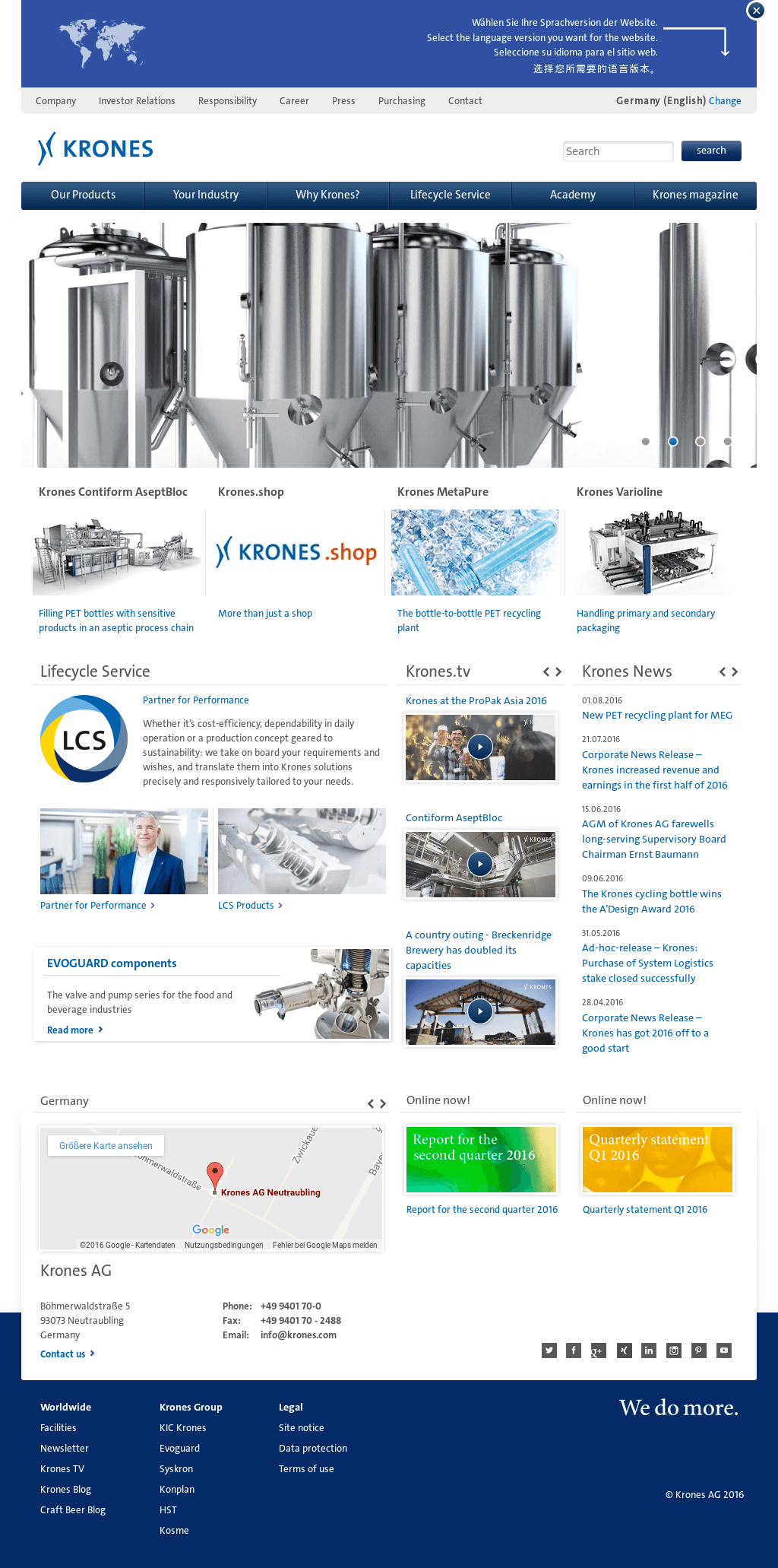 Krones Logo - Krones Competitors, Revenue and Employees - Owler Company Profile