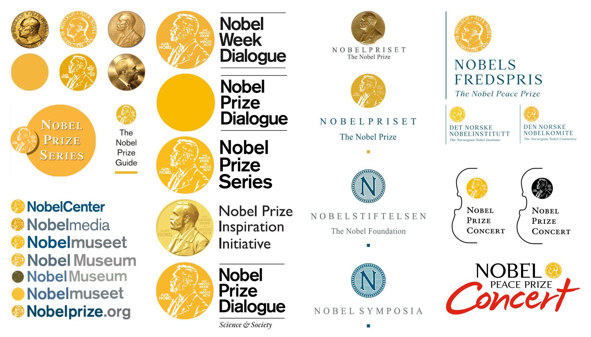 Prize Logo - Brand New: New Logo and Identity for The Nobel Prize