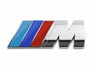 BMW M3 Logo - 2 psc/lot Car M Sport Power Logo Fender Side Grill Badge Emblem ...