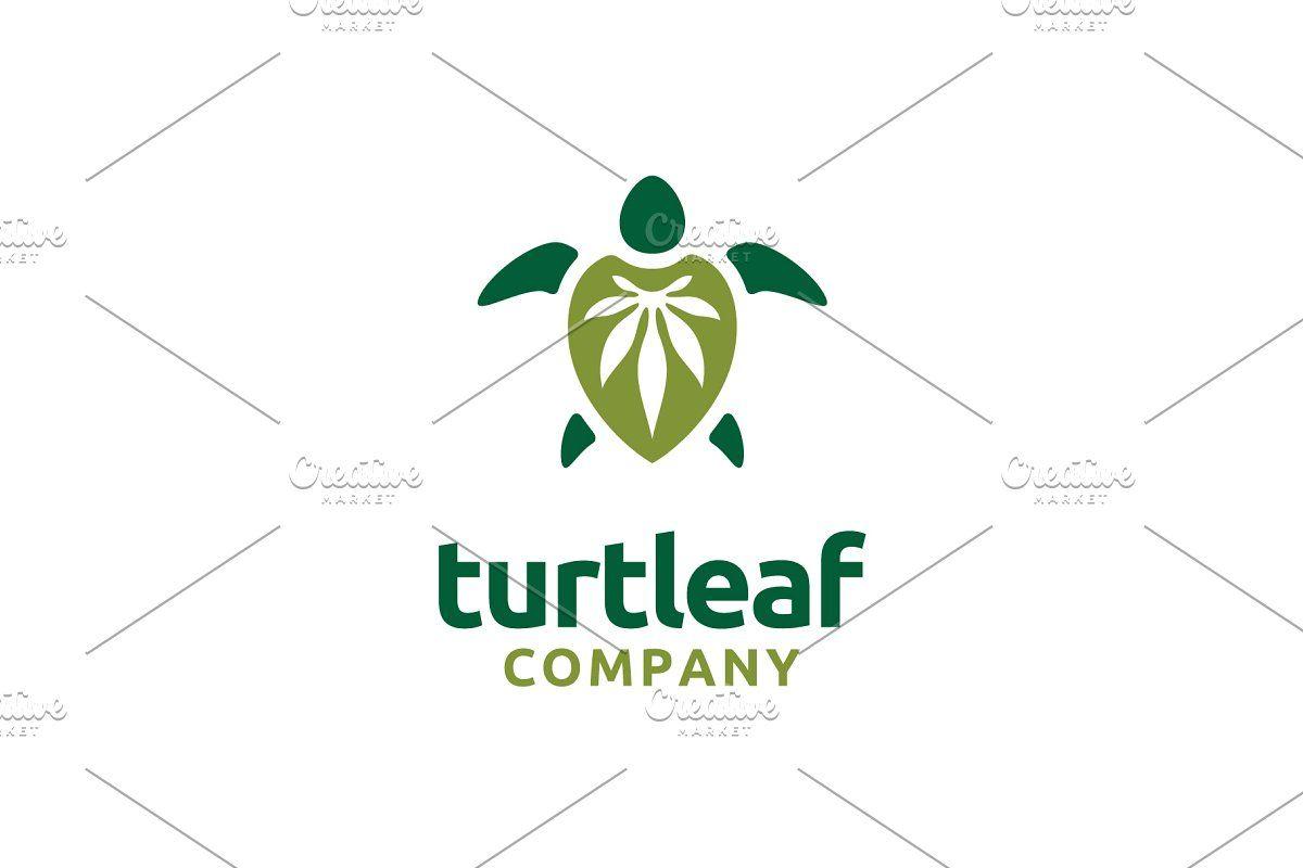 Hemp Logo - Turtle & Cannabis Leaf / Hemp logo