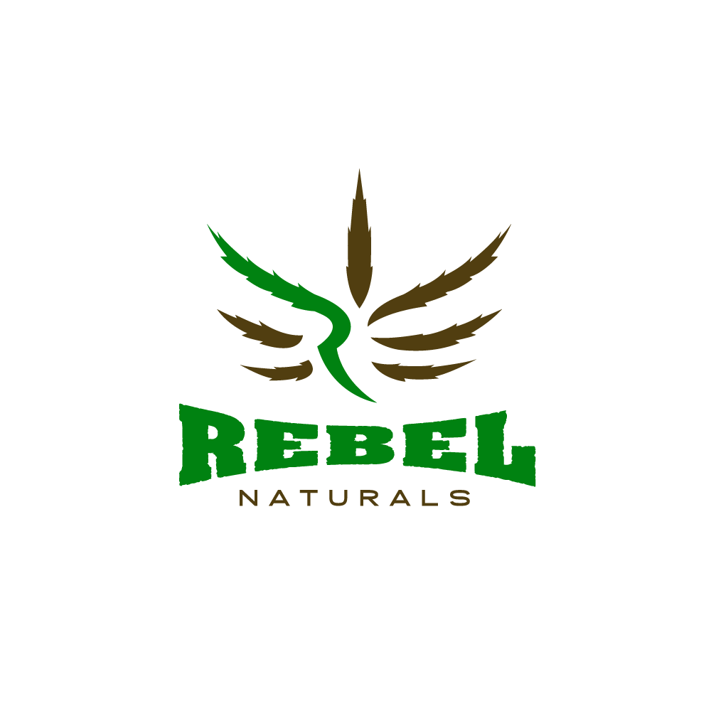 Hemp Logo - For Sale: Rebel Naturals Letter R Cannabis Leaf Logo