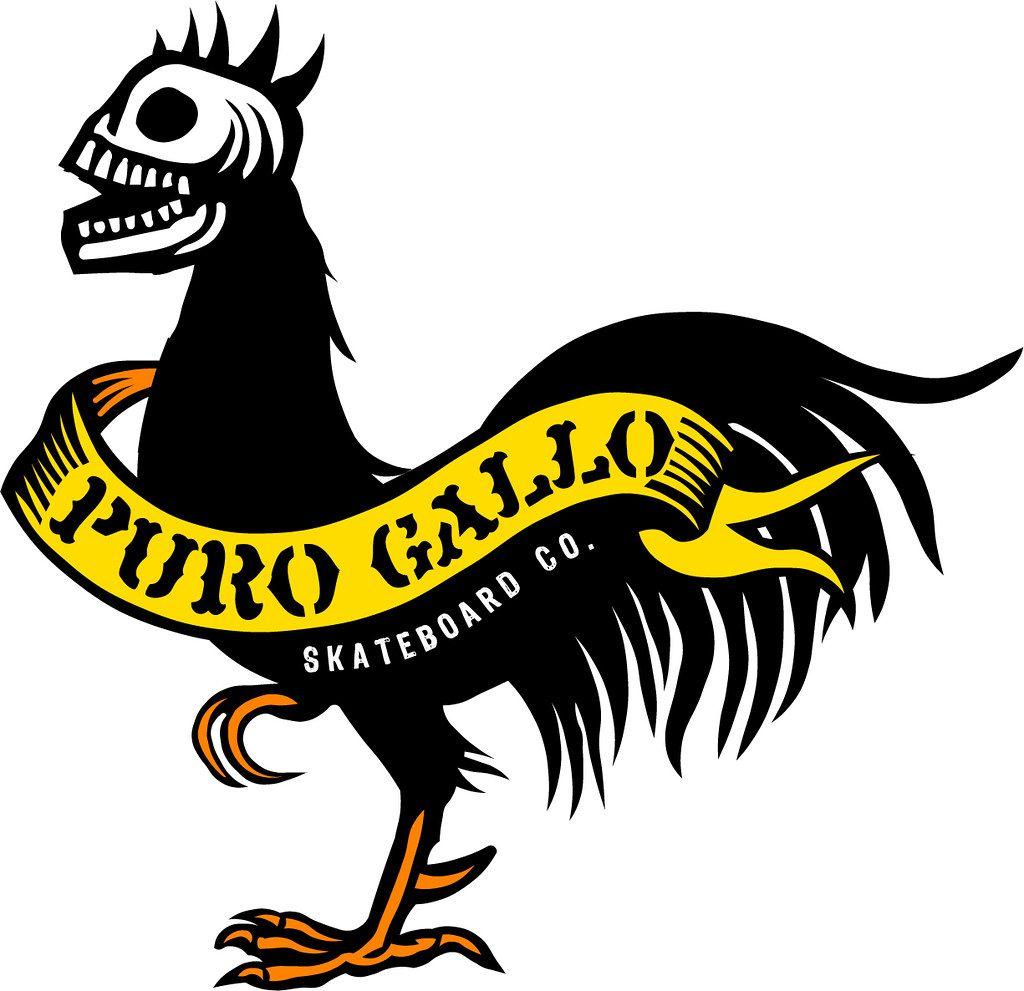 Gallo Logo - Logo for Puro Gallo Skateboard Co
