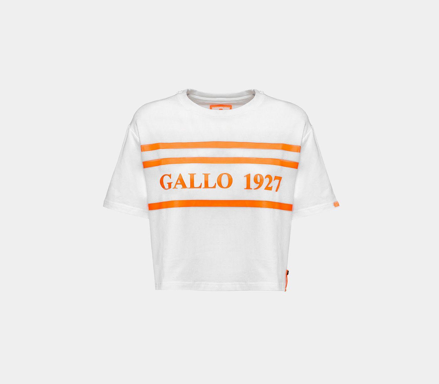 Gallo Logo - Gallo Online Shop WOMEN'S T-SHIRT WITH GALLO 1927 LOGO AP508075-11624