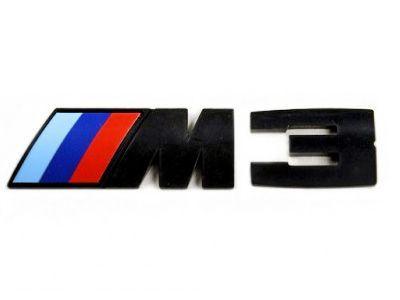 BMW M3 Logo - iND - Painted Trunk Badge - BMW E9X M3 | BMW Performance Parts ...