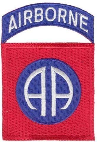 82nd Logo - The 82nd Airborne Division insignia...ALL AMERICAN | Custom Patches ...