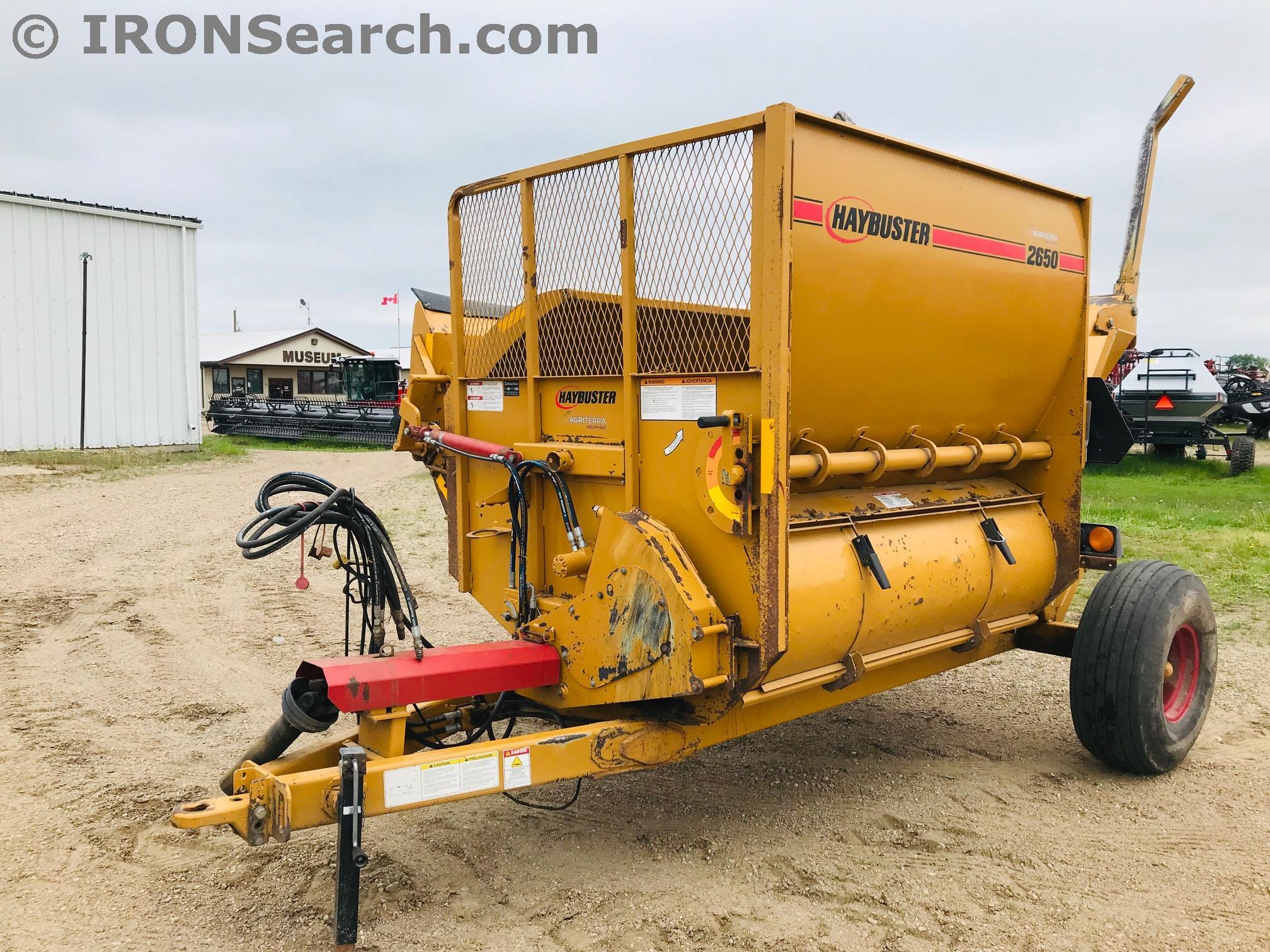 HAYBUSTER Logo - 2013 Haybuster 2650 Bale Processor for sale in Dewberry, AB | IronSearch