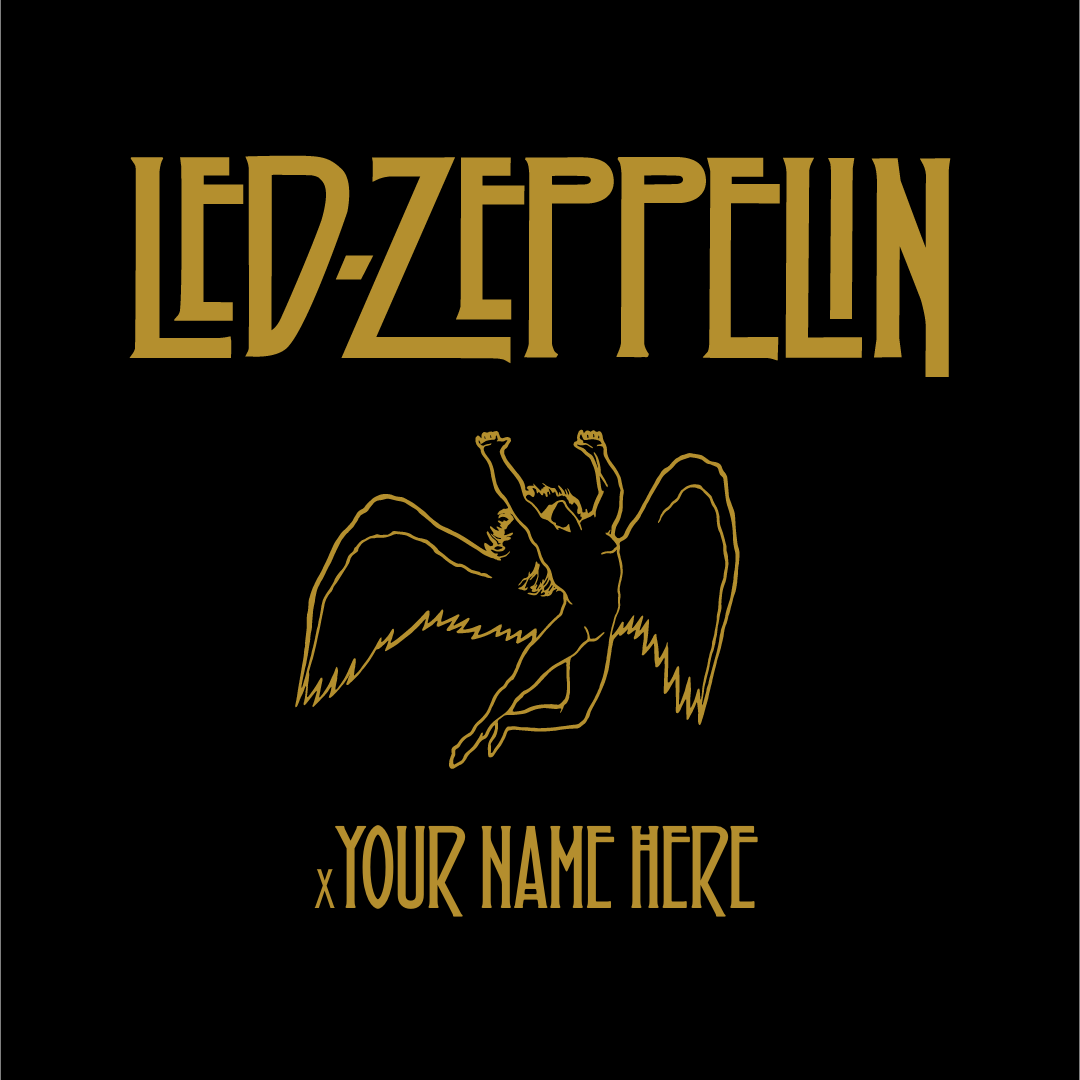 Zeppelin Logo - LED ZEPPELIN 50th Anniversary. Create your playlist