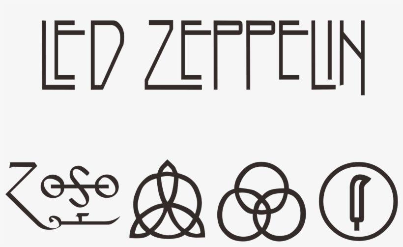 Zeppelin Logo - Zeppelin Drawing Logo - Led Zeppelin Iv Logo - Free Transparent PNG ...