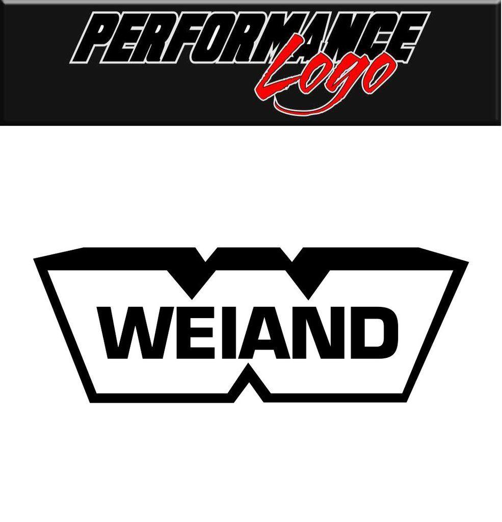 Weiand Logo - Weiand decal