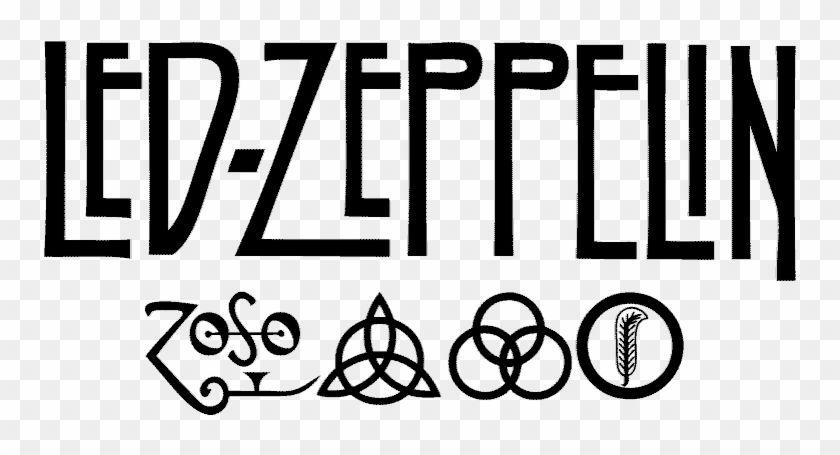 Zeppelin Logo - Led Zeppelin Png Zeppelin Band Logo, Transparent Png