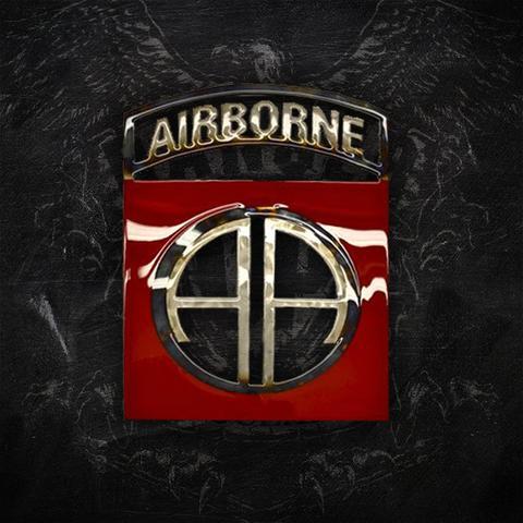 82nd Logo - American Liquid Metal - 82nd Airborne Limited Edition Sign